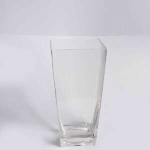 Long Clear Vase