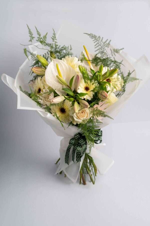 white lilies