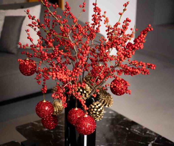 Red Ilex Arrangement