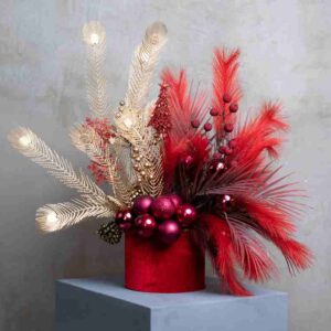 Red & Gold Christmas Arrangement
