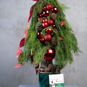Red Christmas Tree